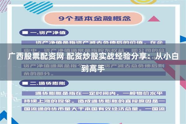 广西股票配资网 配资炒股实战经验分享：从小白到高手